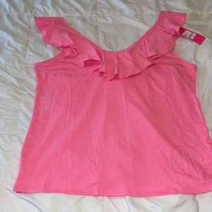 Lilly Pulitzer XL BNWT Alessa Top in Havana Pink